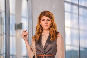 Confident business woman