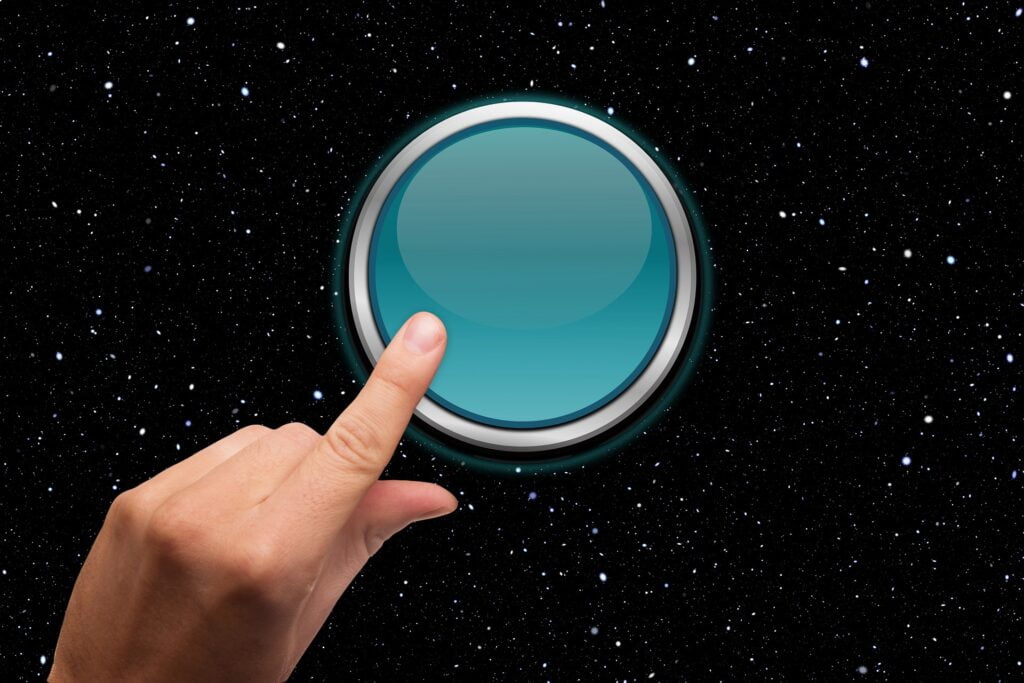 Pressing button