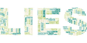 Word Lies, but made from thruth