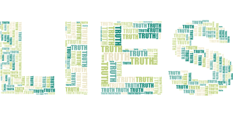 Word Lies, but made from thruth