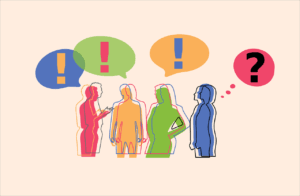 Conversation among folks