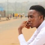 man, thinking, and a bit worried